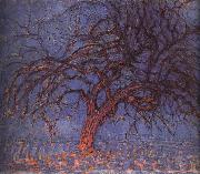 Piet Mondrian Red trees oil painting